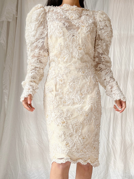 mame　Leaver Lace Classical Dress Mother of the Bride Dress Style #25522 | La Femme