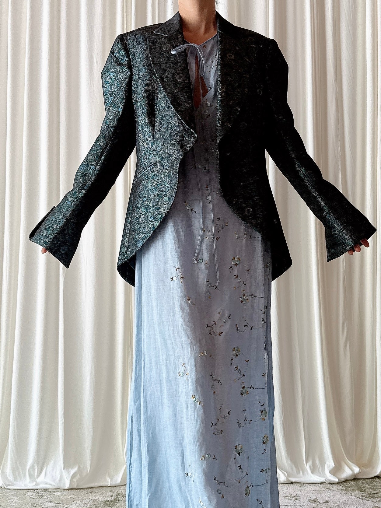 Vintage Lurex Abstract Jacket - M