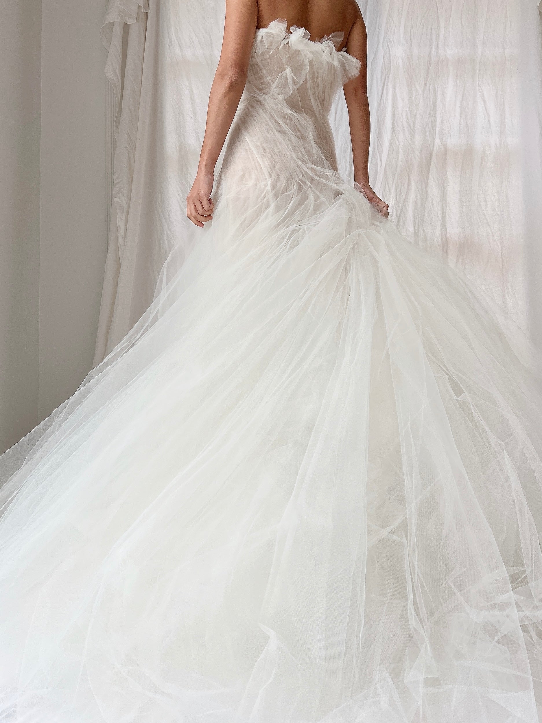 Vera Wang Tulle Gown - XS/0/2