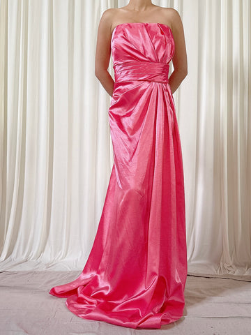Vintage Couture Club Pink Dress - Size 18