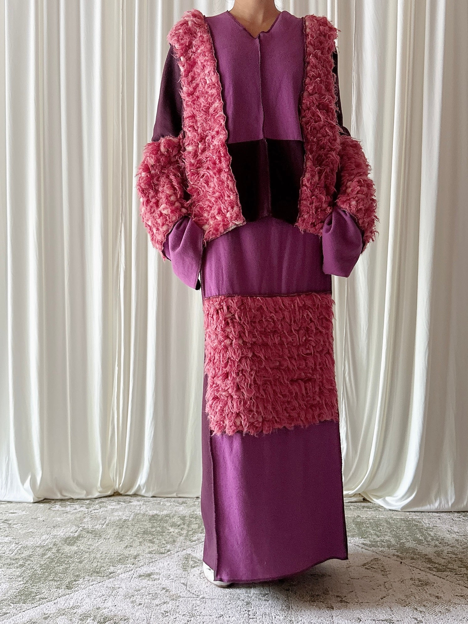 Vintage Benoit F. 2 Piece Purple Pink Set - Size 5