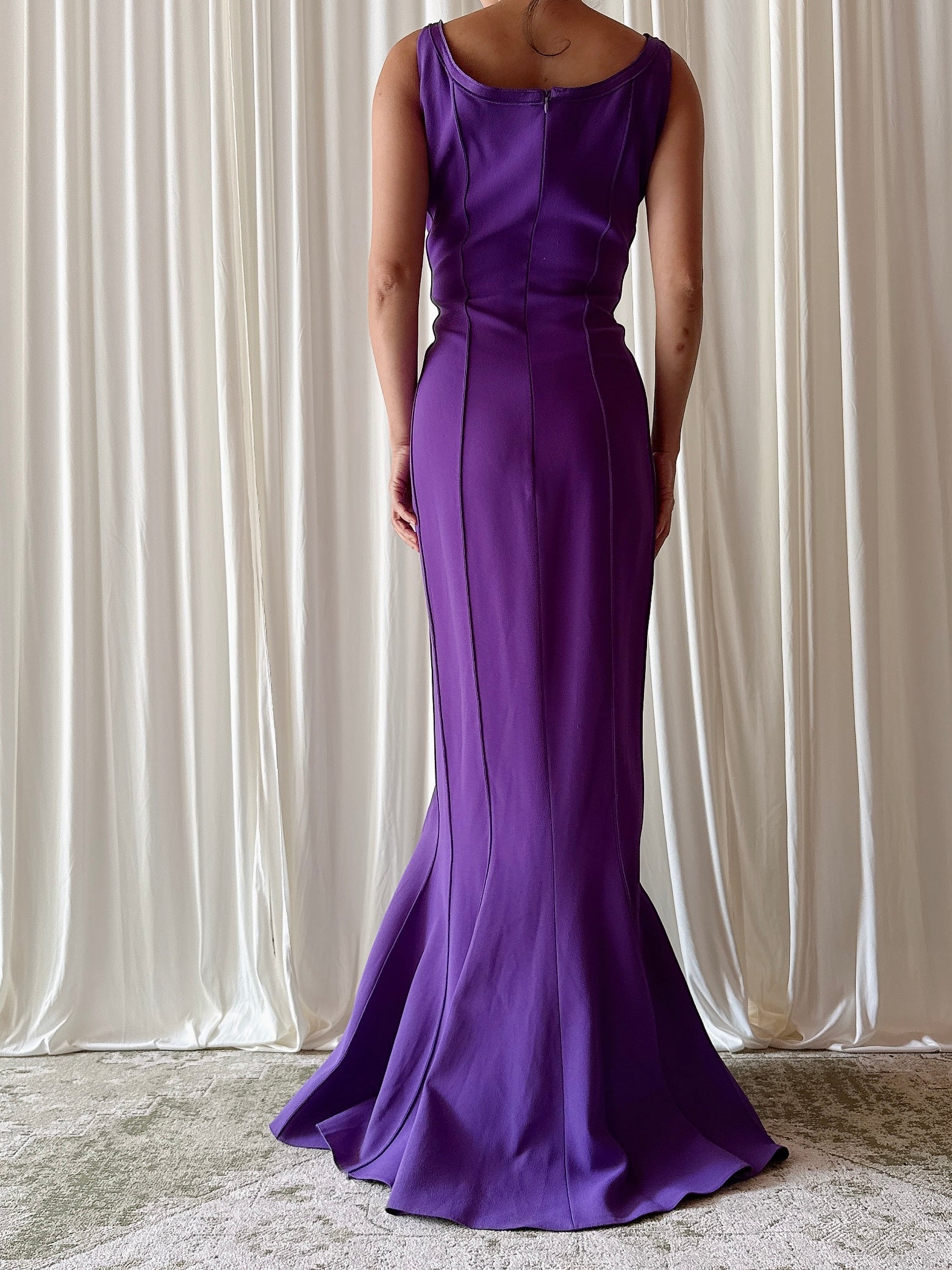 Vintage Alliage Purple Dress - FR 44