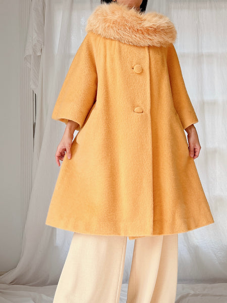 小物 MASU/FUR PRINT GOWN COAT Hafi Kimono/Jacket