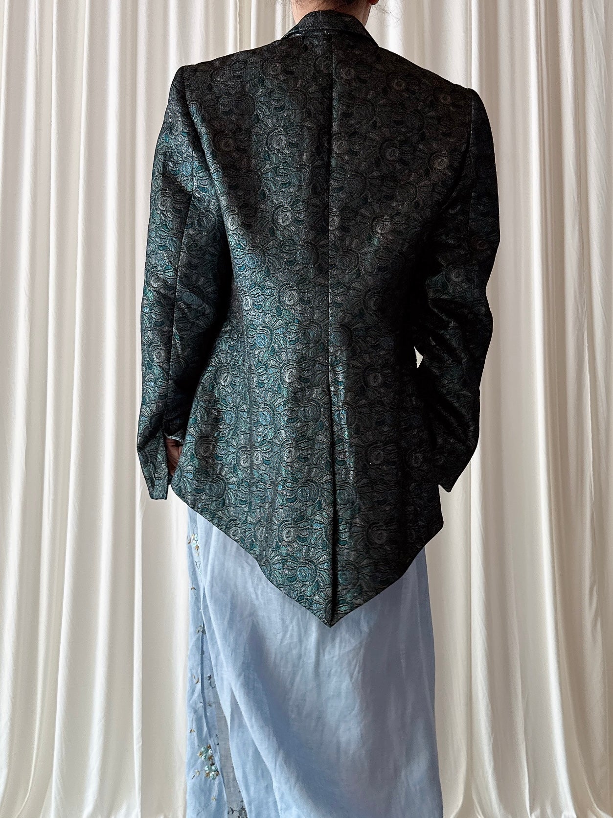 Vintage Lurex Abstract Jacket - M