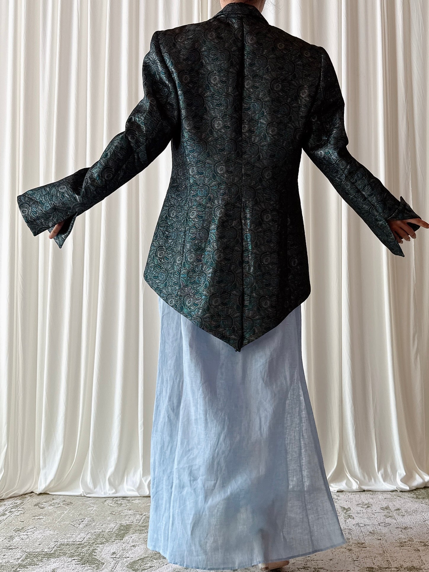 Vintage Lurex Abstract Jacket - M