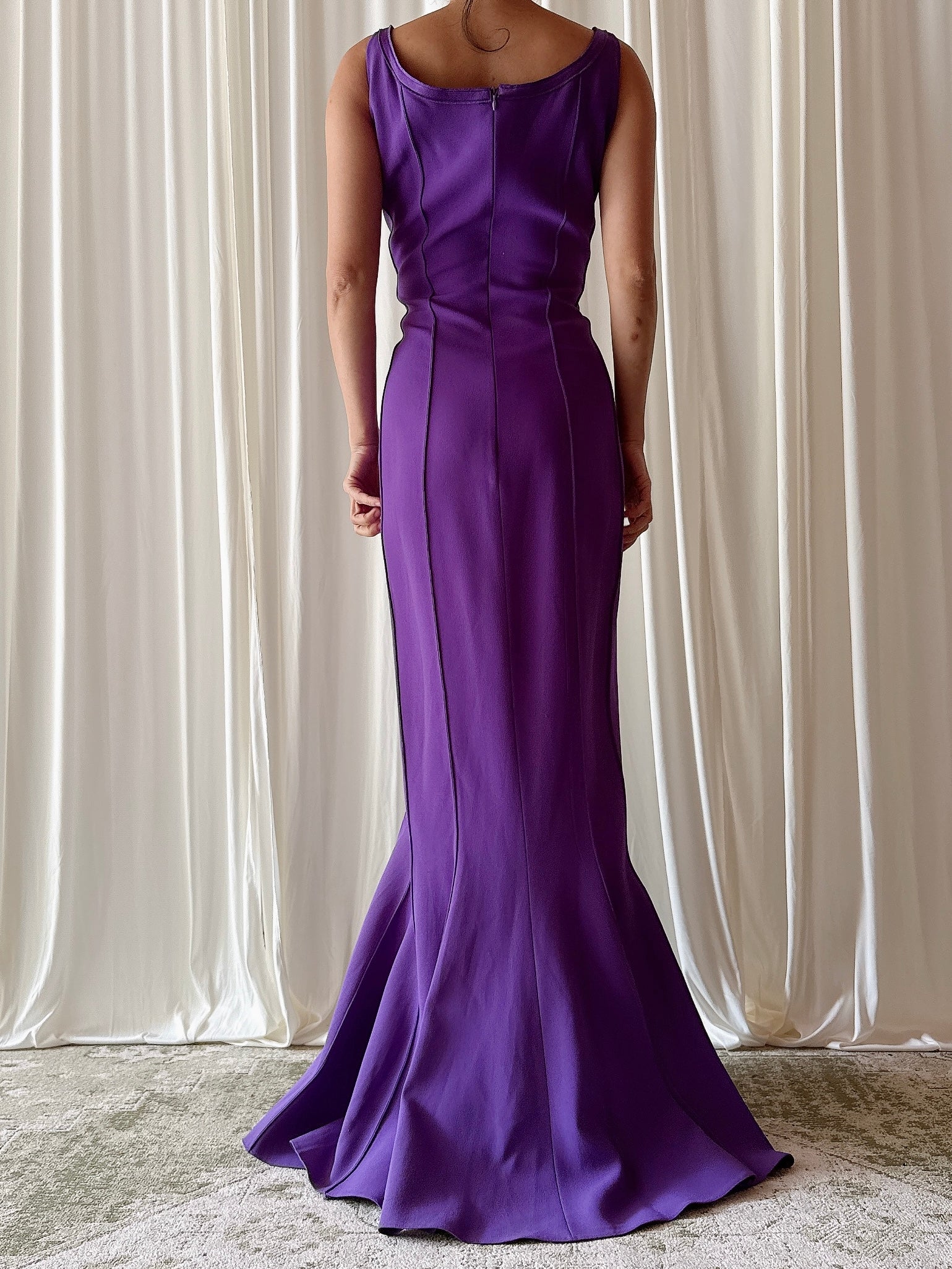 Vintage Alliage Purple Dress - FR 44