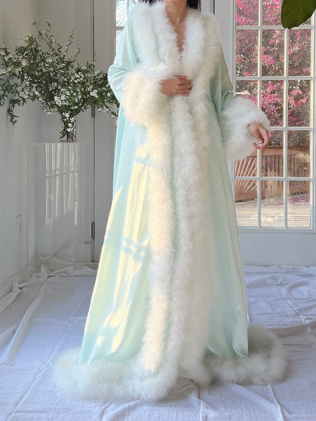 Off Shoulder Gown with Lilac & Wisteria Spray – Catherine Regehr