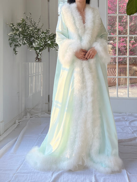 ジャケット・アウター amiur vintage satin gown coat lawgy amiur vintage satin gown coat lawgy