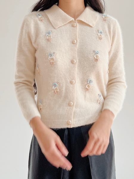 カーディガン HUECLOSET Angora cardigan SW35 image_fad5da01-b524-4586-984c-