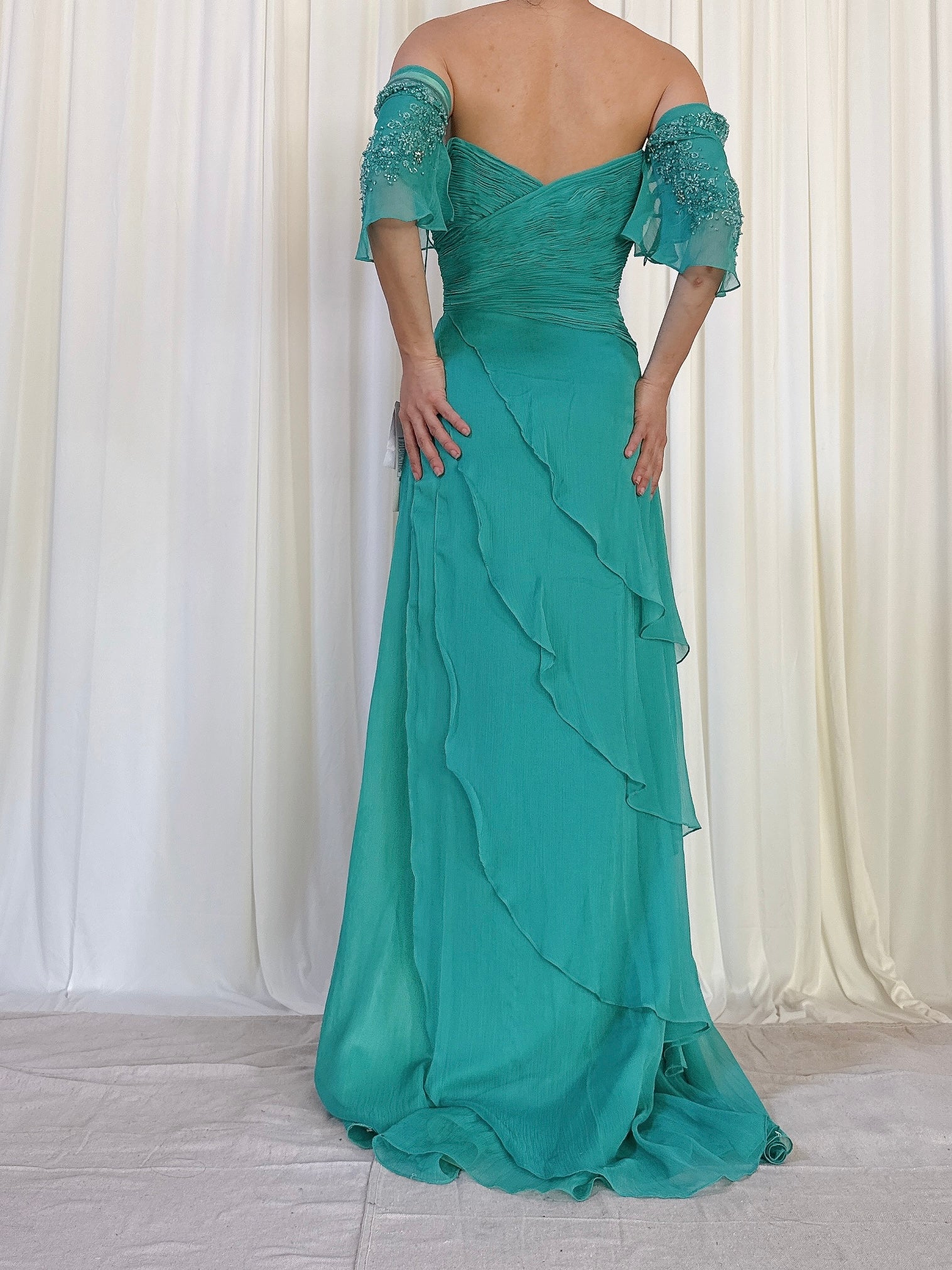 Couture club chiffon dress - 46/14