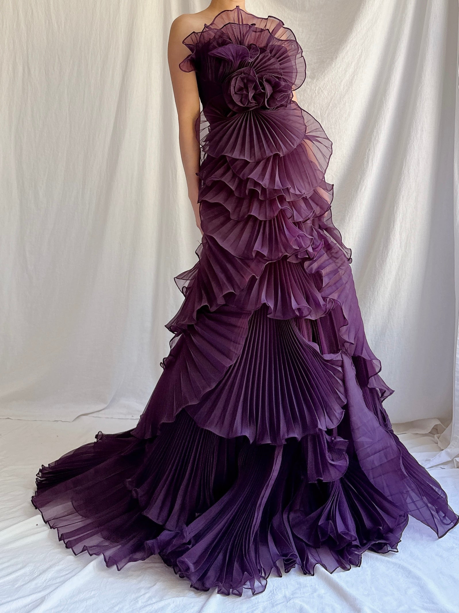 Terani Couture Silk Organza Gown - XS/2