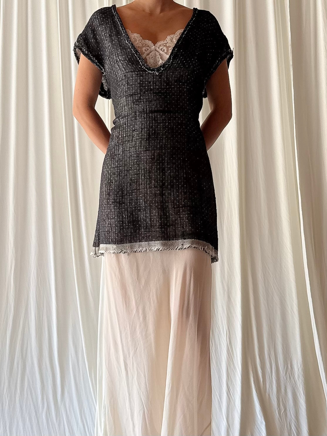 Vintage Linen Tunic - M