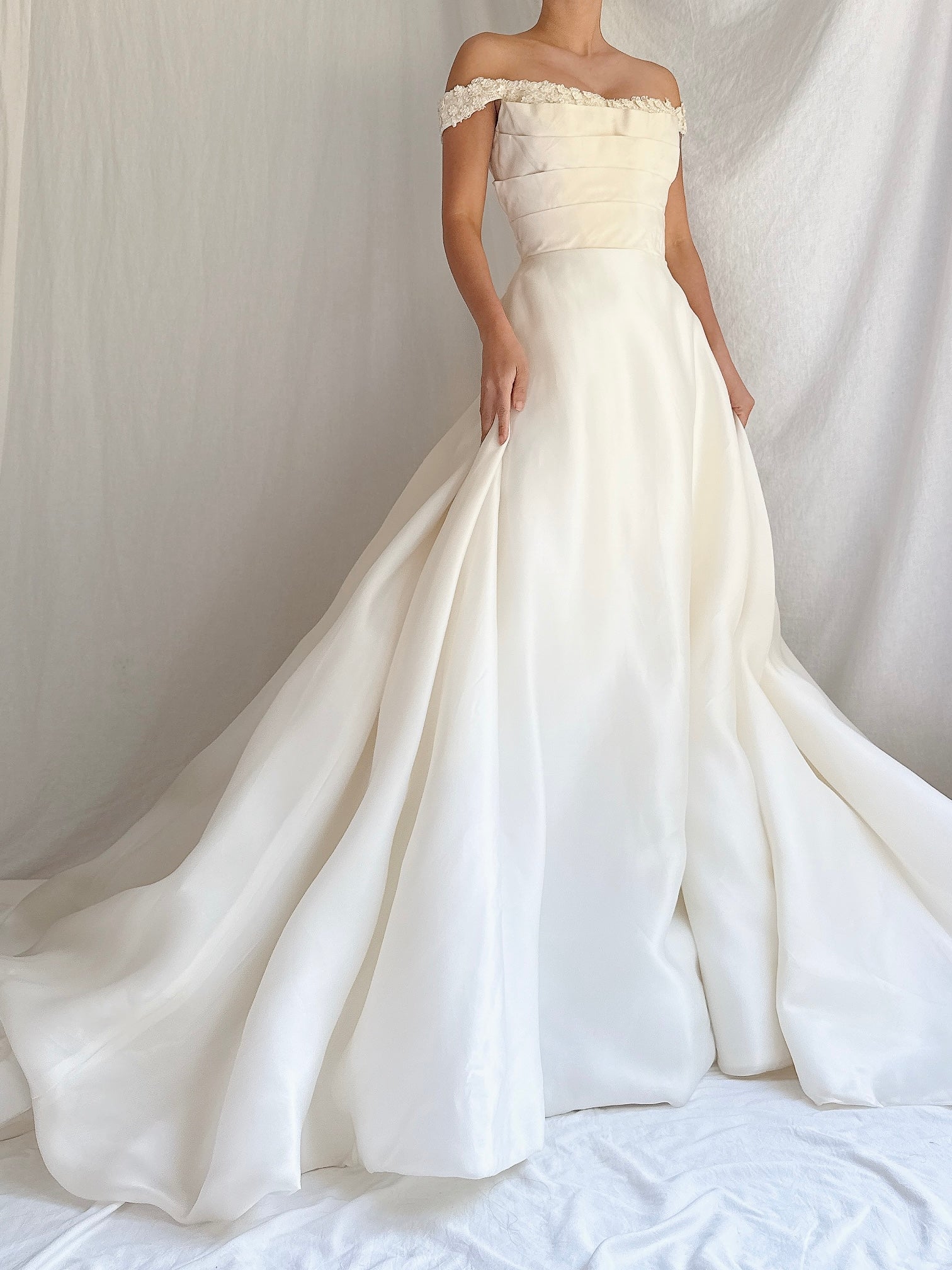 Vintage GIVENCHY Silk Organza Gown - S/4