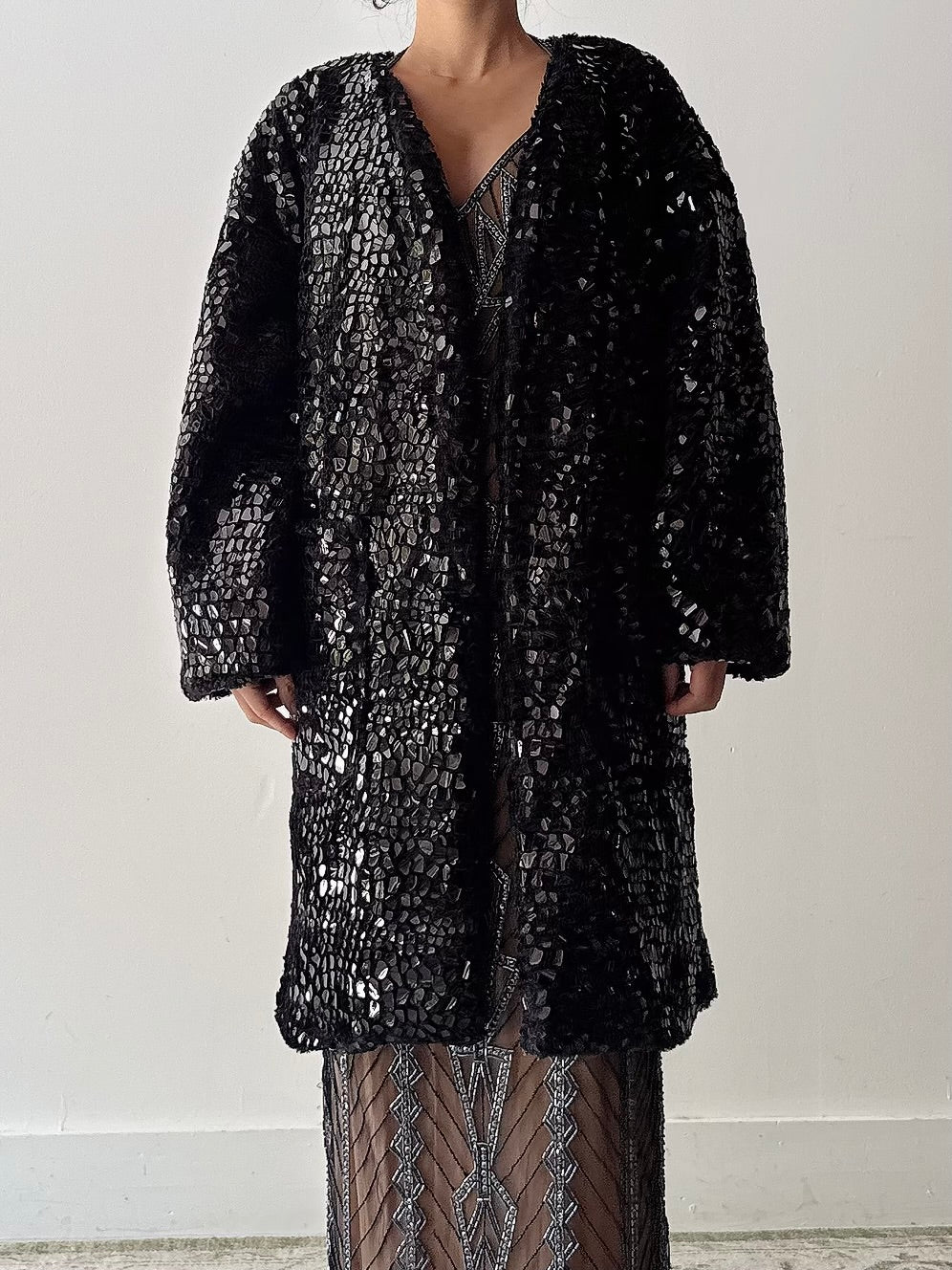 Vintage Interdee Paris Textured Jacket - M