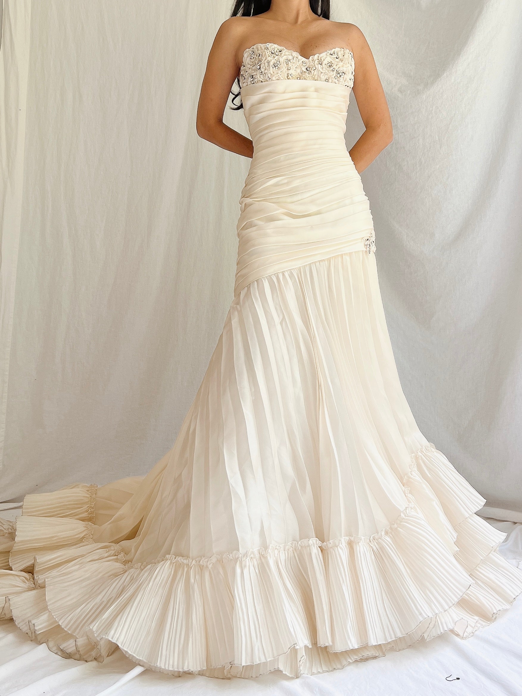 Liancarlo Couture Silk Organza Gown - S/6