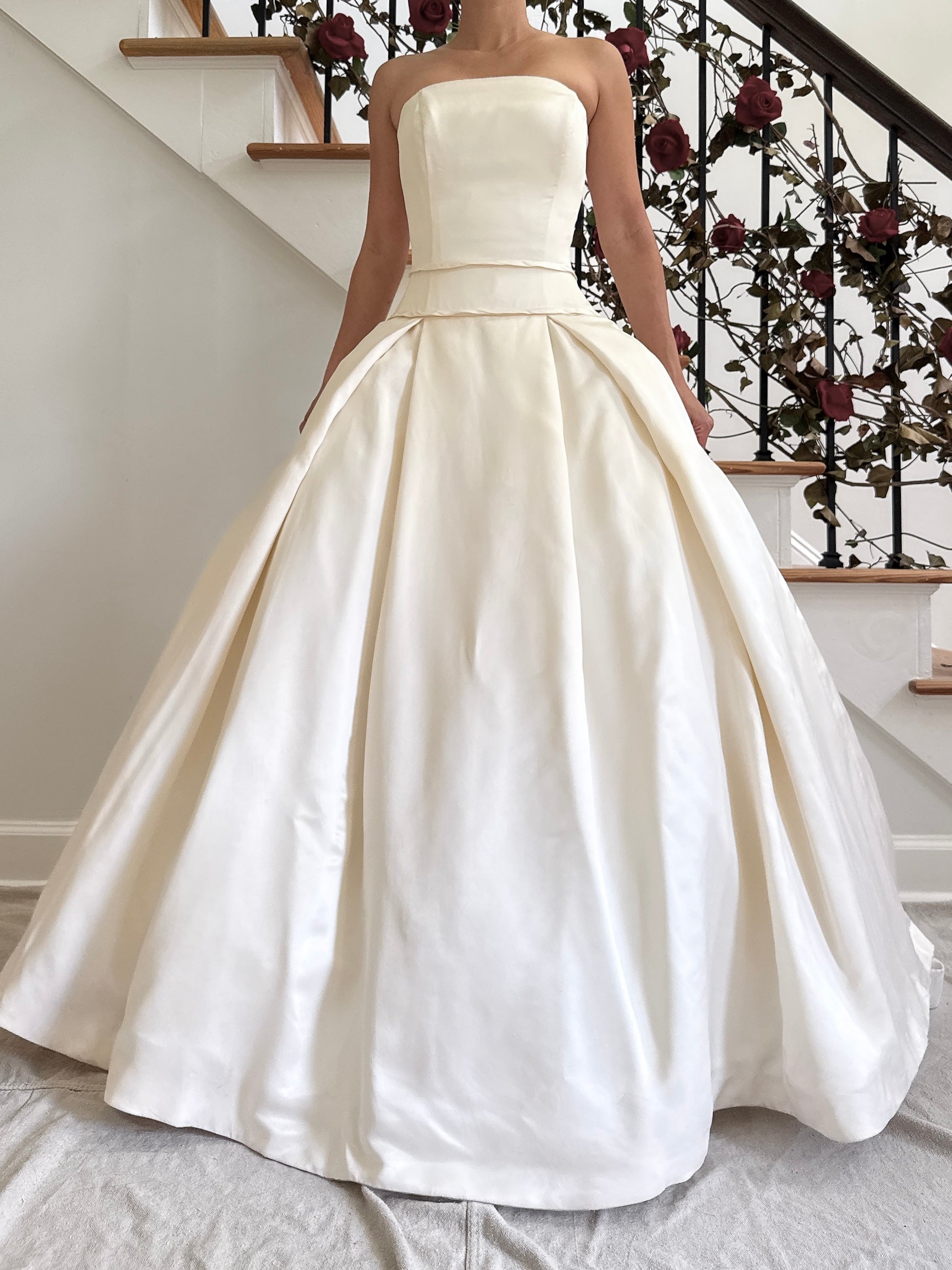 1990s Vera Wang Silk Dress - S/6/8