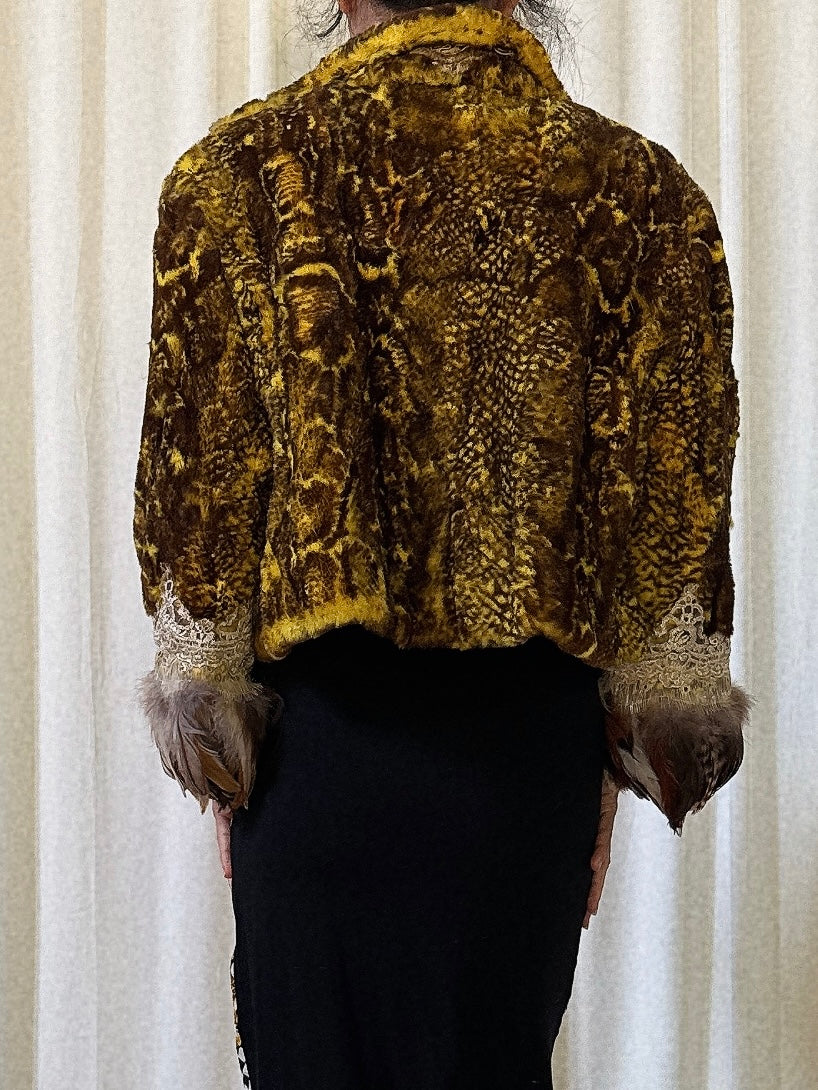 Vintage Bella Marina Studio Bolero Jacket - Size 44