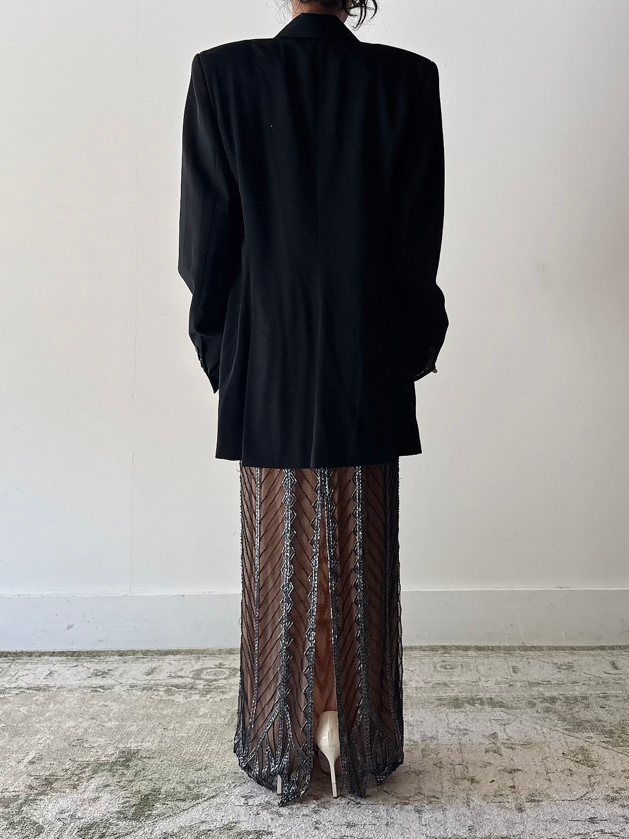 Vintage Jasper Conran Double Breasted Jacket - UK14/US 12