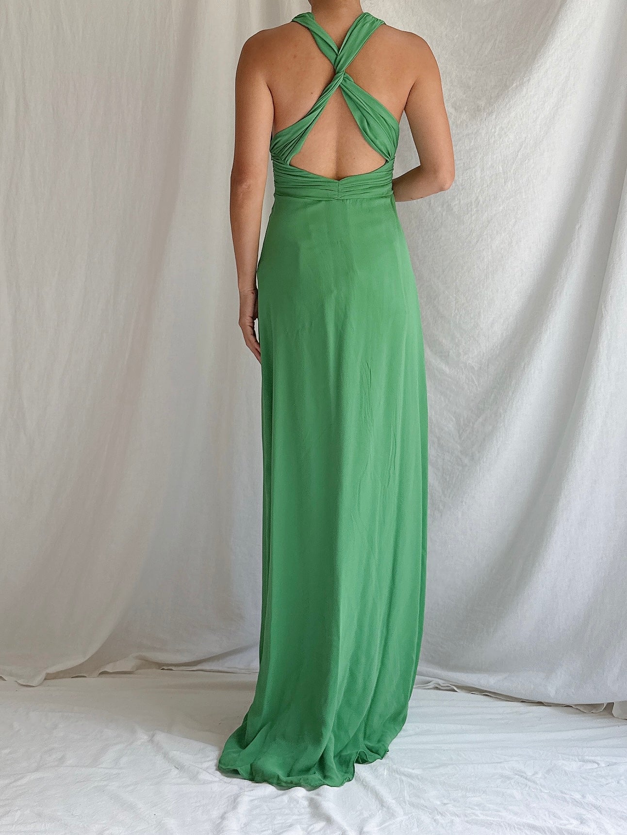 Vintage Nicole Miller Silk Gown - XS/2