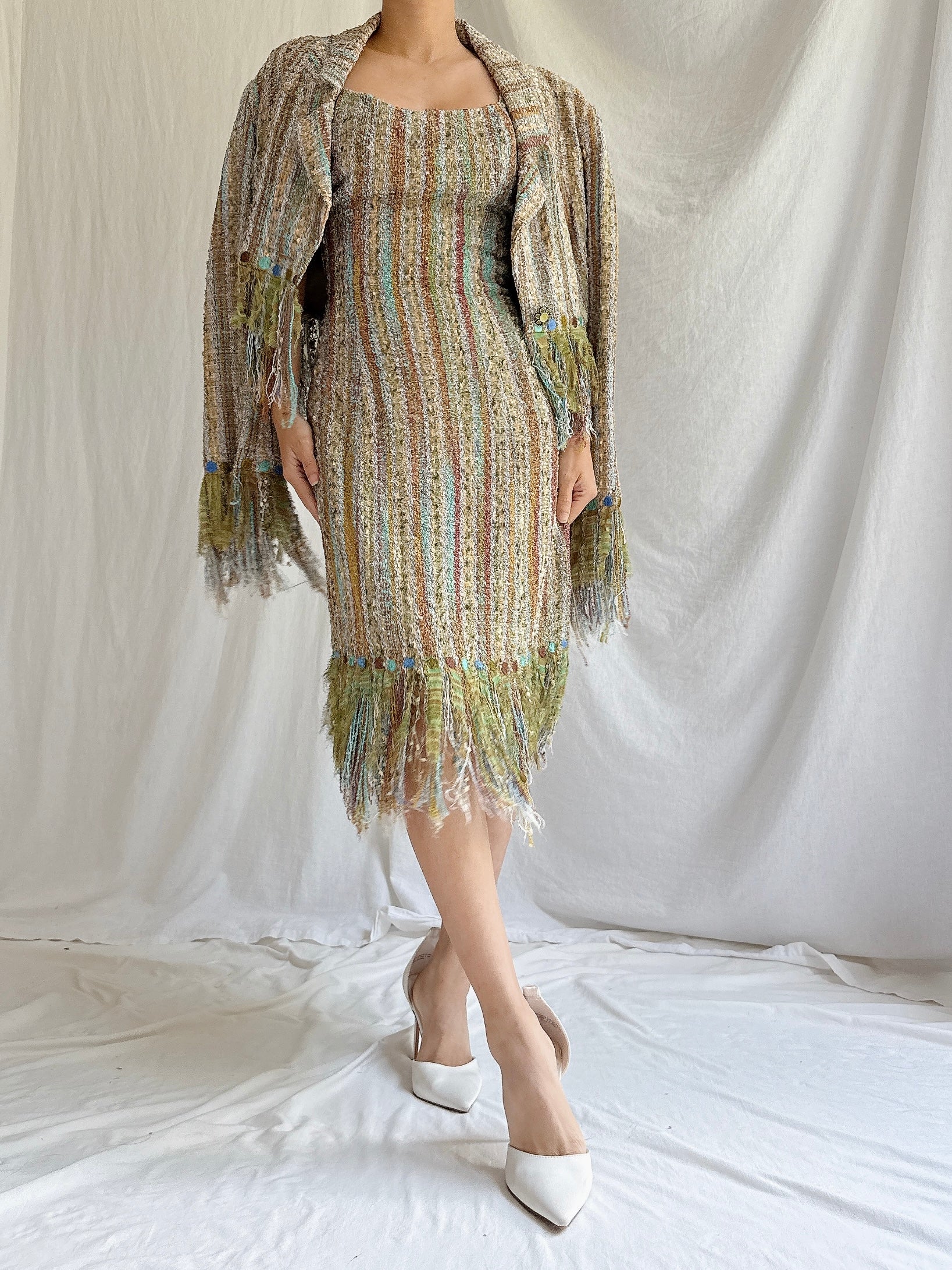 Vintage Jiki Paris Tweed Set - FR 44