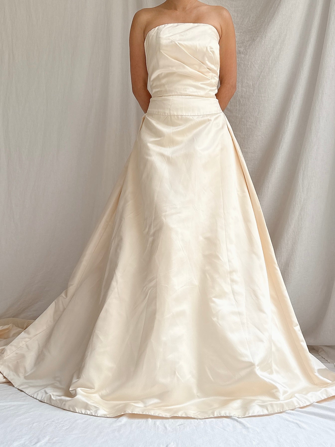 Vintage Marisa Silk Gown - Size 8