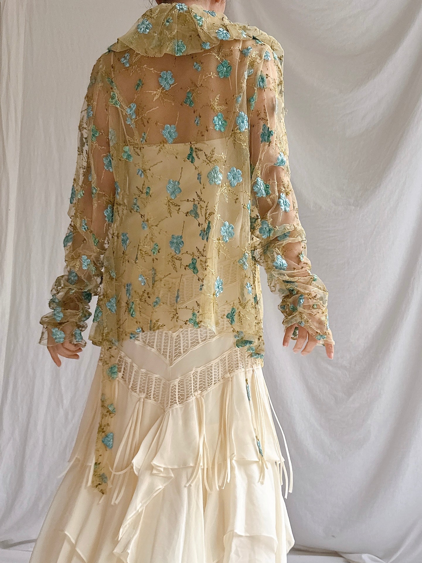 Vintage Paule Vasseur Paris Embroidered Jacket - M