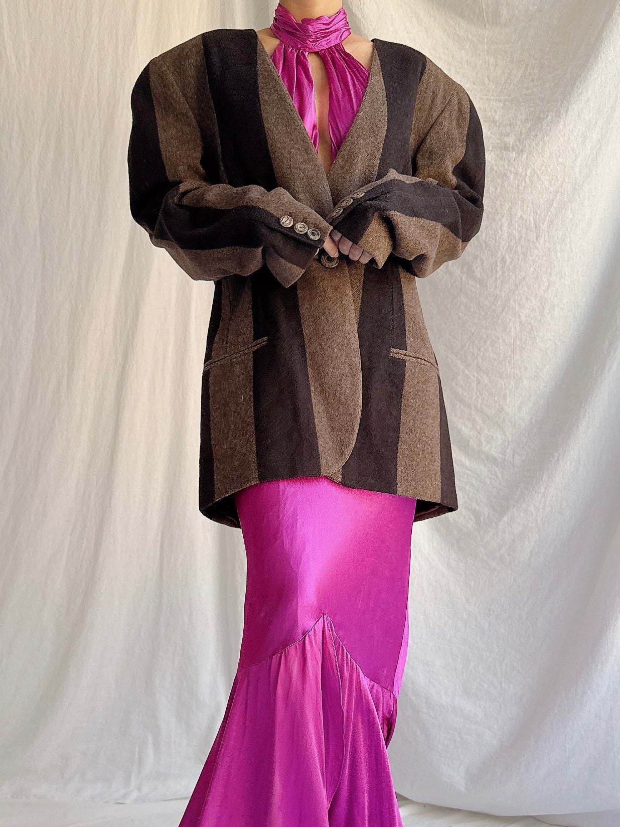 Vintage Krizia Italy Wool Jacket - M/L