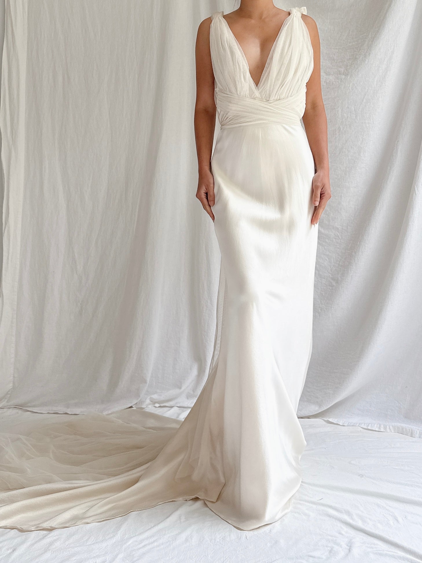 Vintage Vera Wang Silk Gown - M/8/10