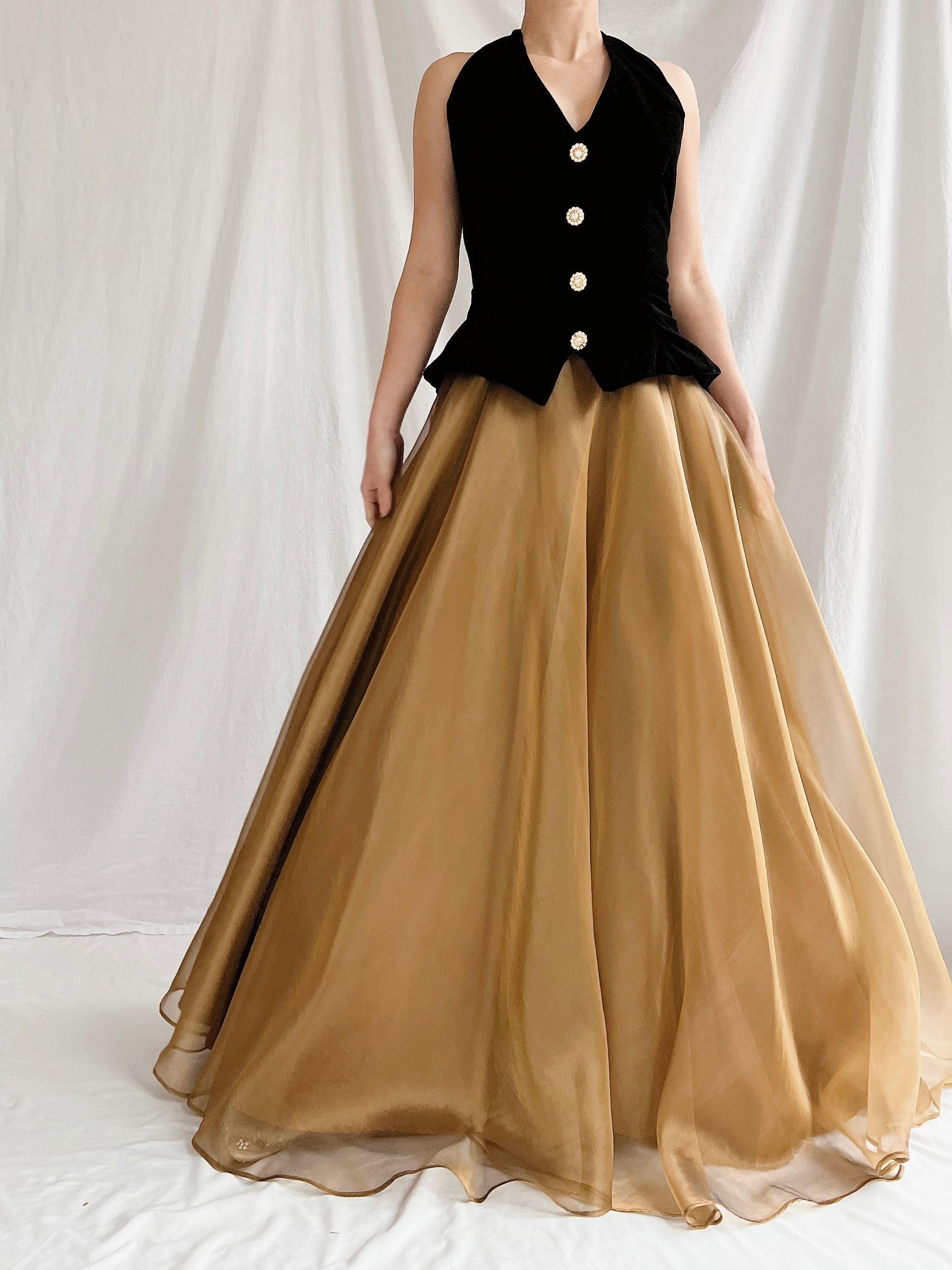 new look gold satin dress Zapaka Women Metallic Satin Gold Prom Dress with Slit A Line Pleated V Neck Long Formal Dress, Golden / UK30