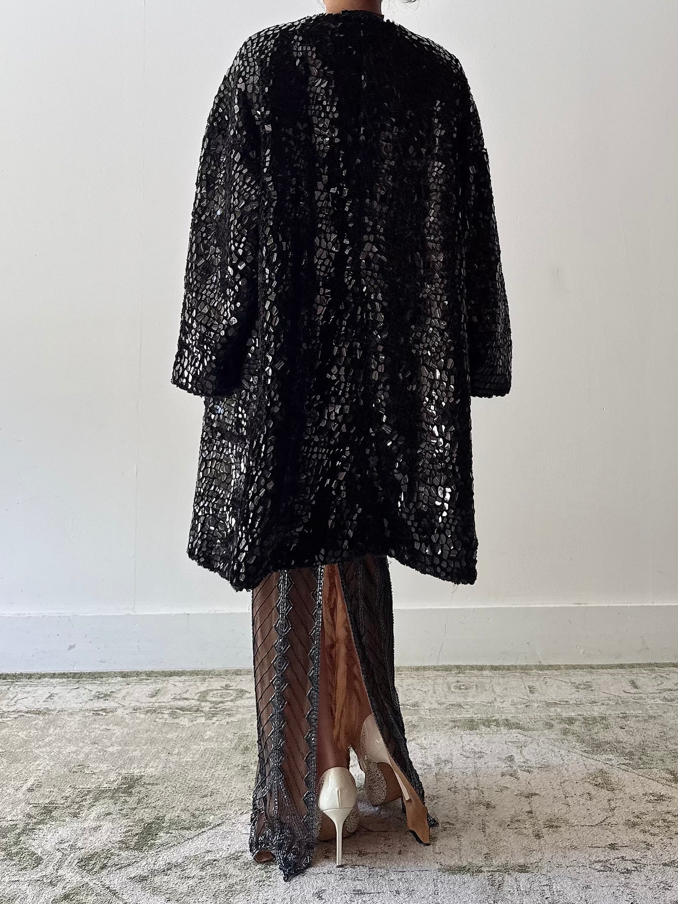 Vintage Interdee Paris Textured Jacket - M