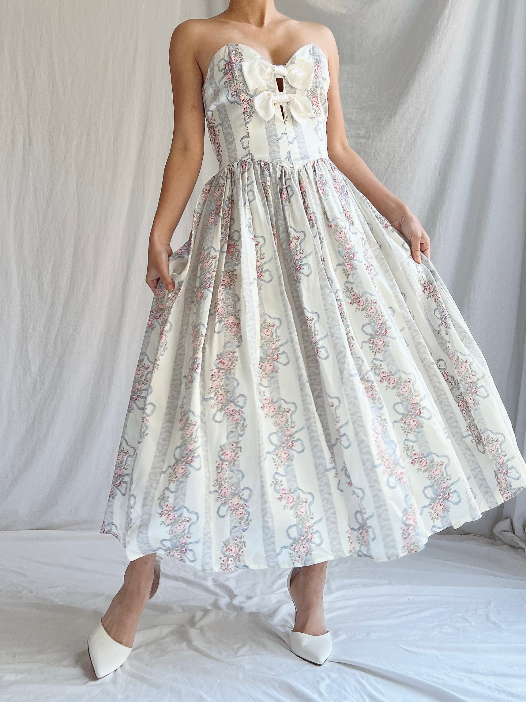 Vintage Gunne Sax Strapless Dress Vintage Gunne Sax Strapless Dress