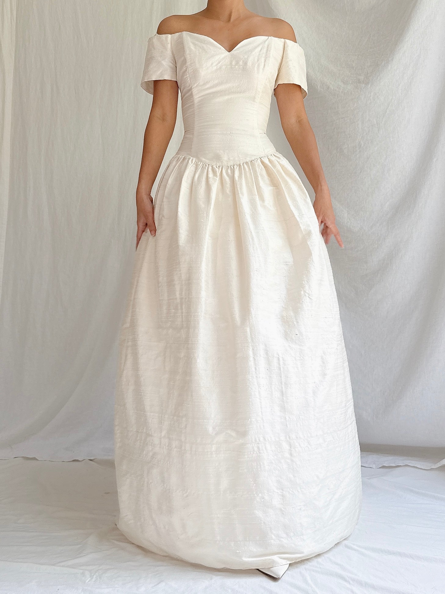 Vintage Jessica McClintock Silk Dress - S/4/6