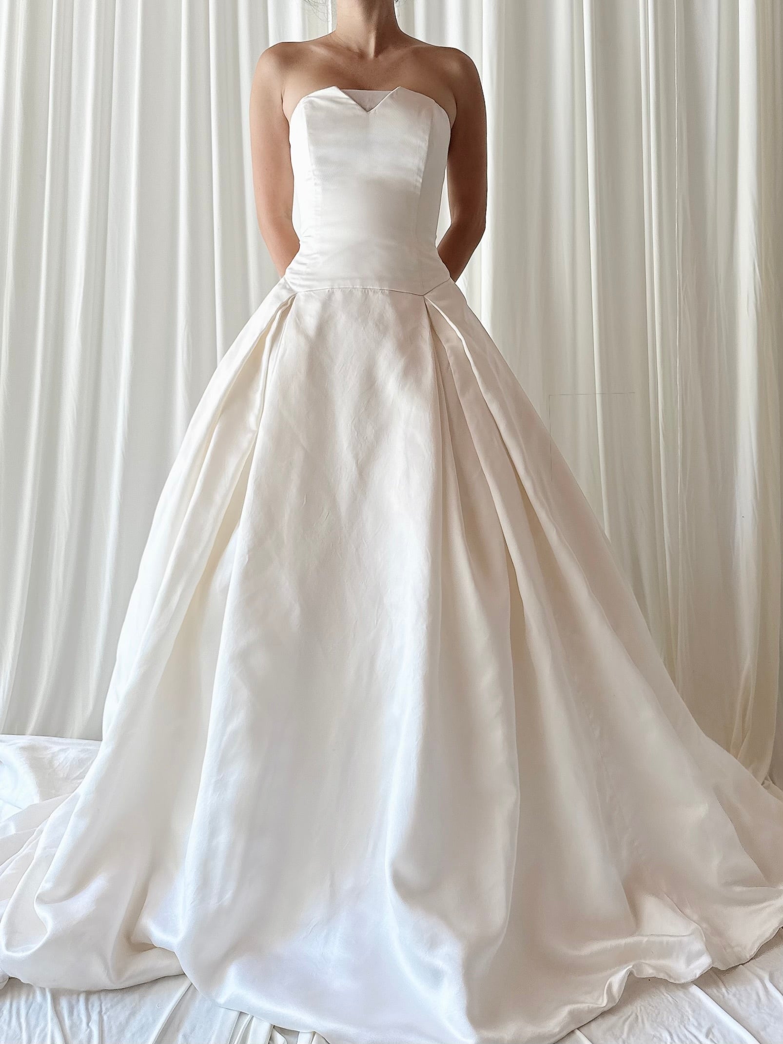 00 Reem Acra Strapless Gown - 4/6