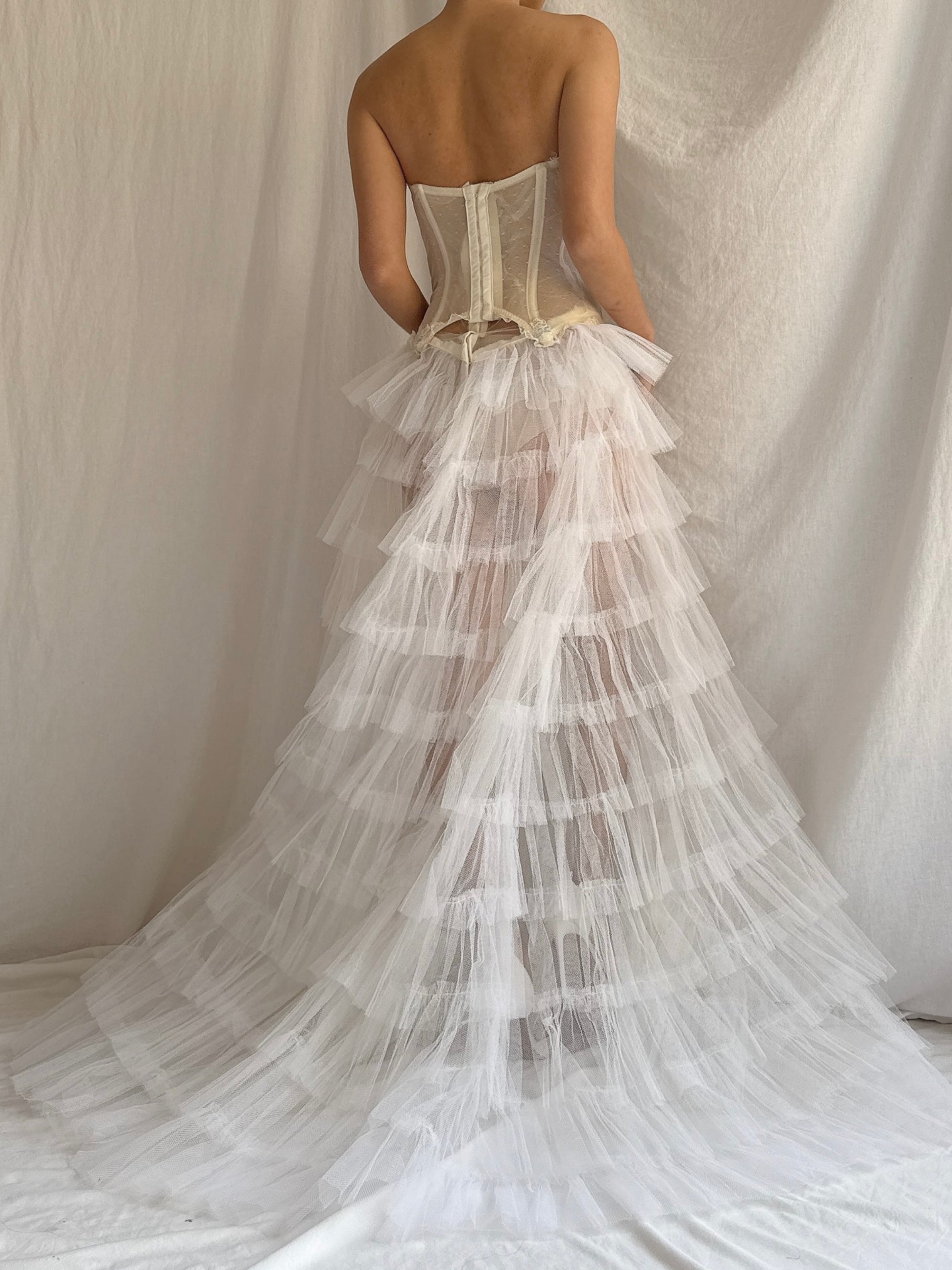 Vintage 2-Piece Tulle Set - XS/S