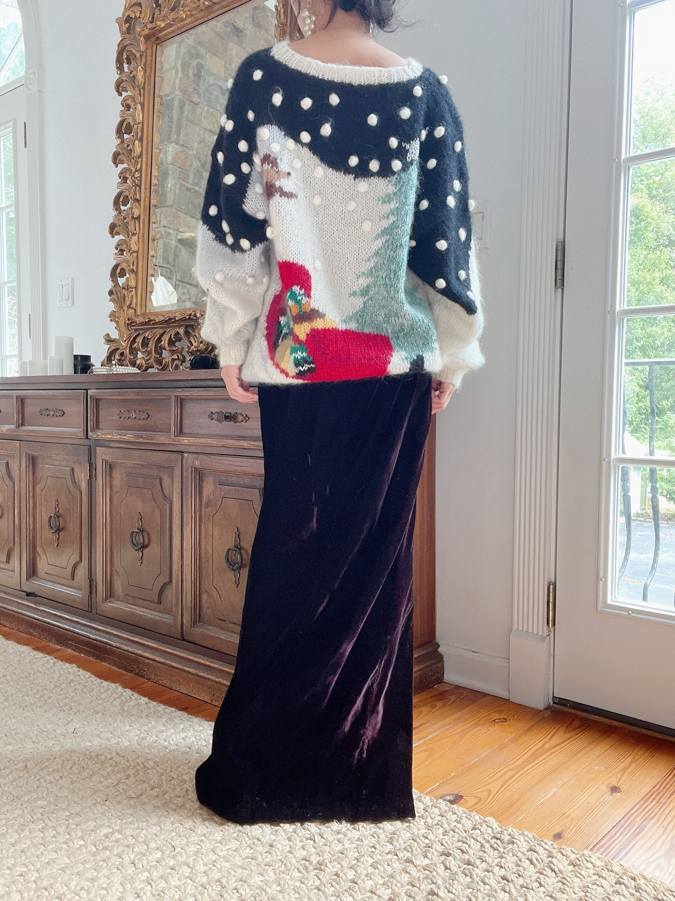 Mohair Christmas Sweater - M/L