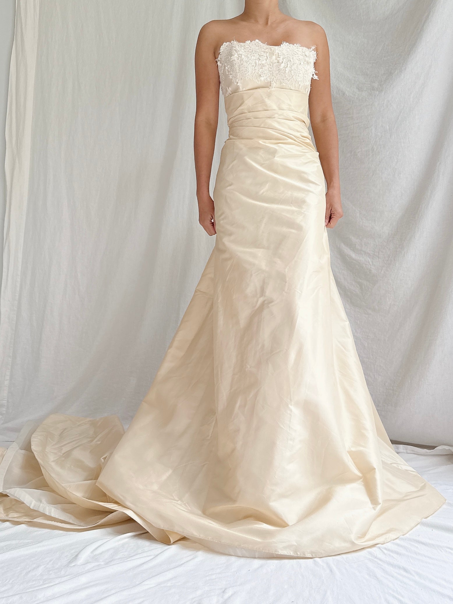 Vintage Cymbeline Paris Silk Gown - FR 40/ US 4-6