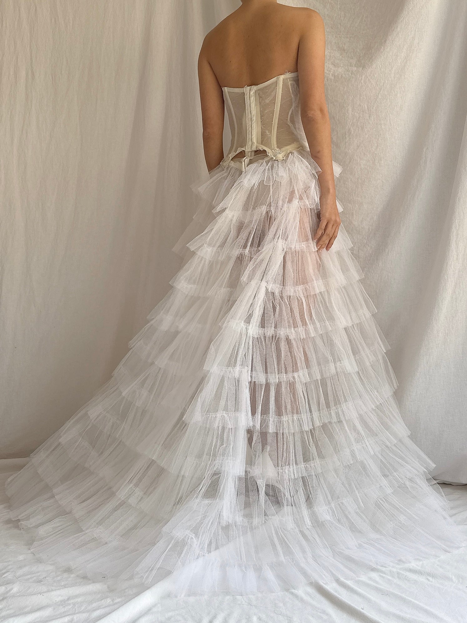 Vintage 2-Piece Tulle Set - XS/S