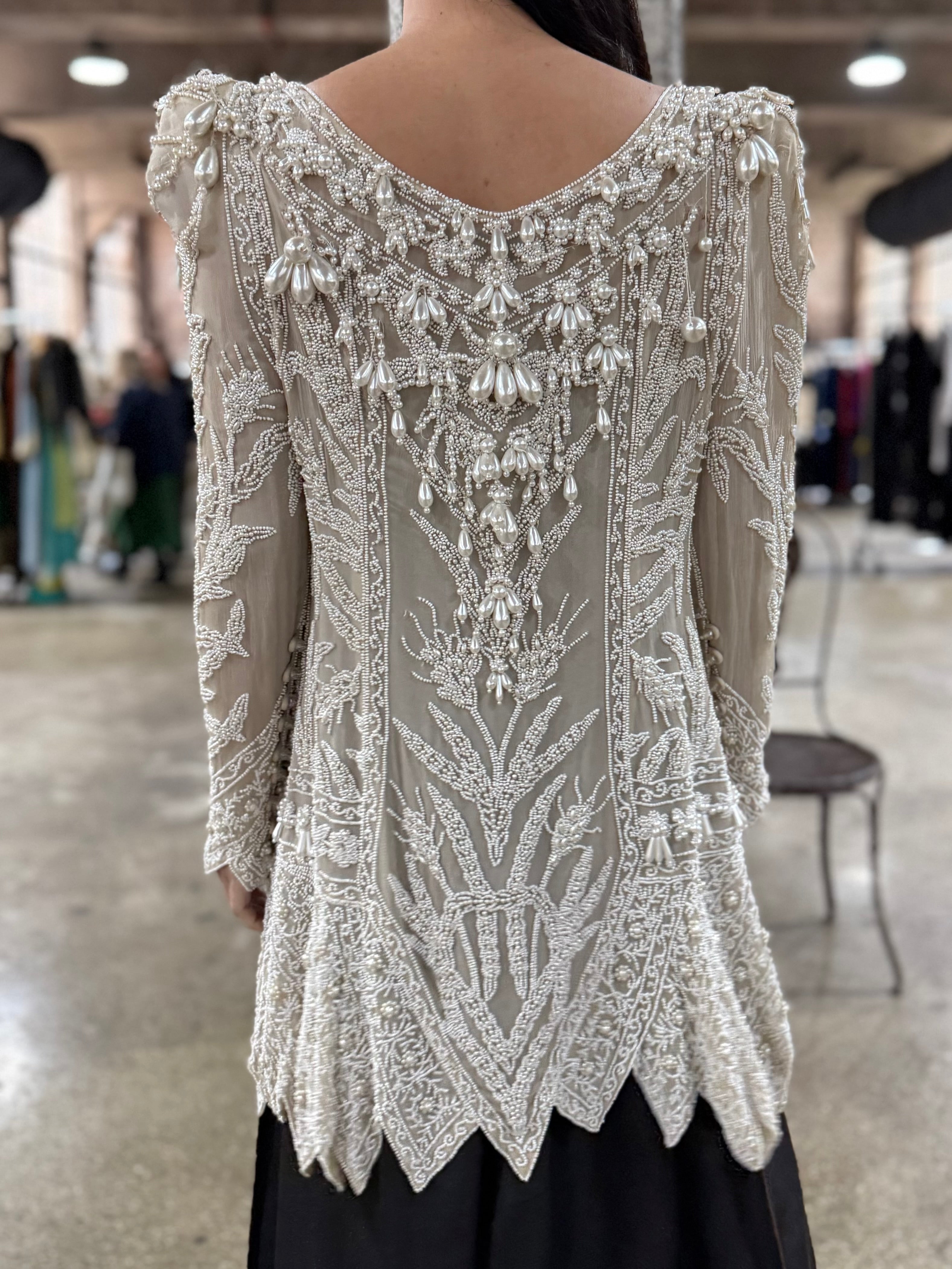 Vintage Eavis & Brown Silk Duster -XS