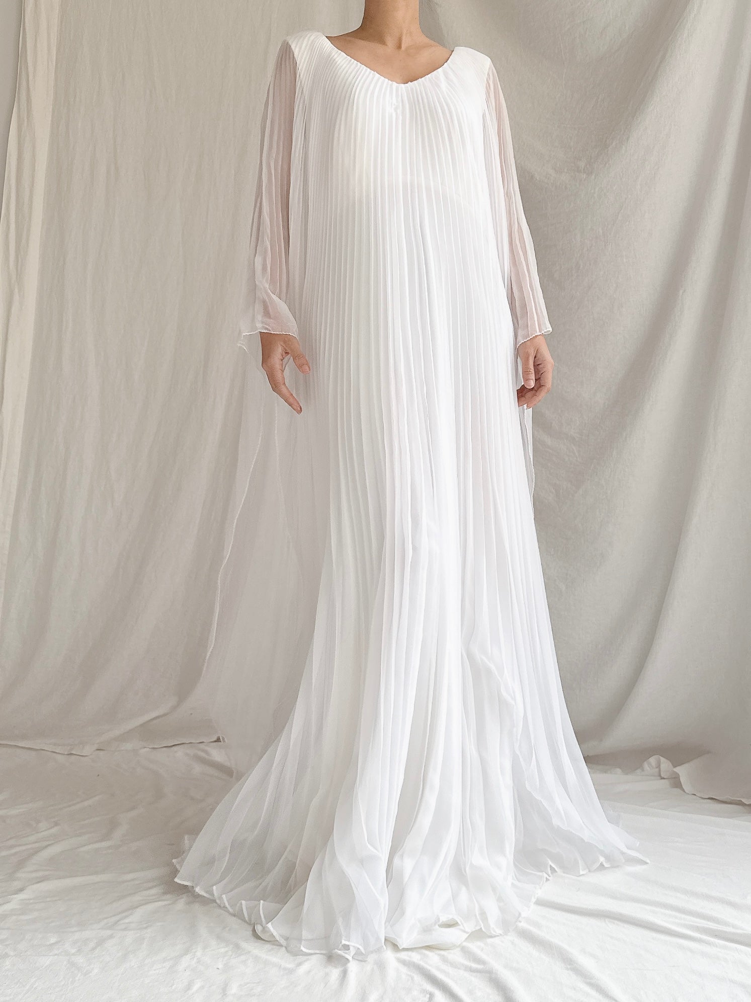 1960s Chiffon Catan Dress - M/L