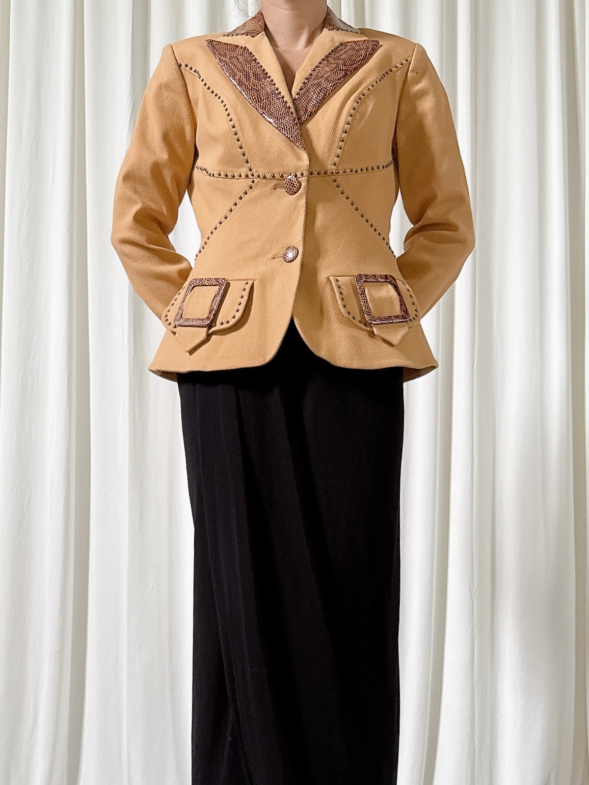 Vintage Terry Brown Jacket - US 6