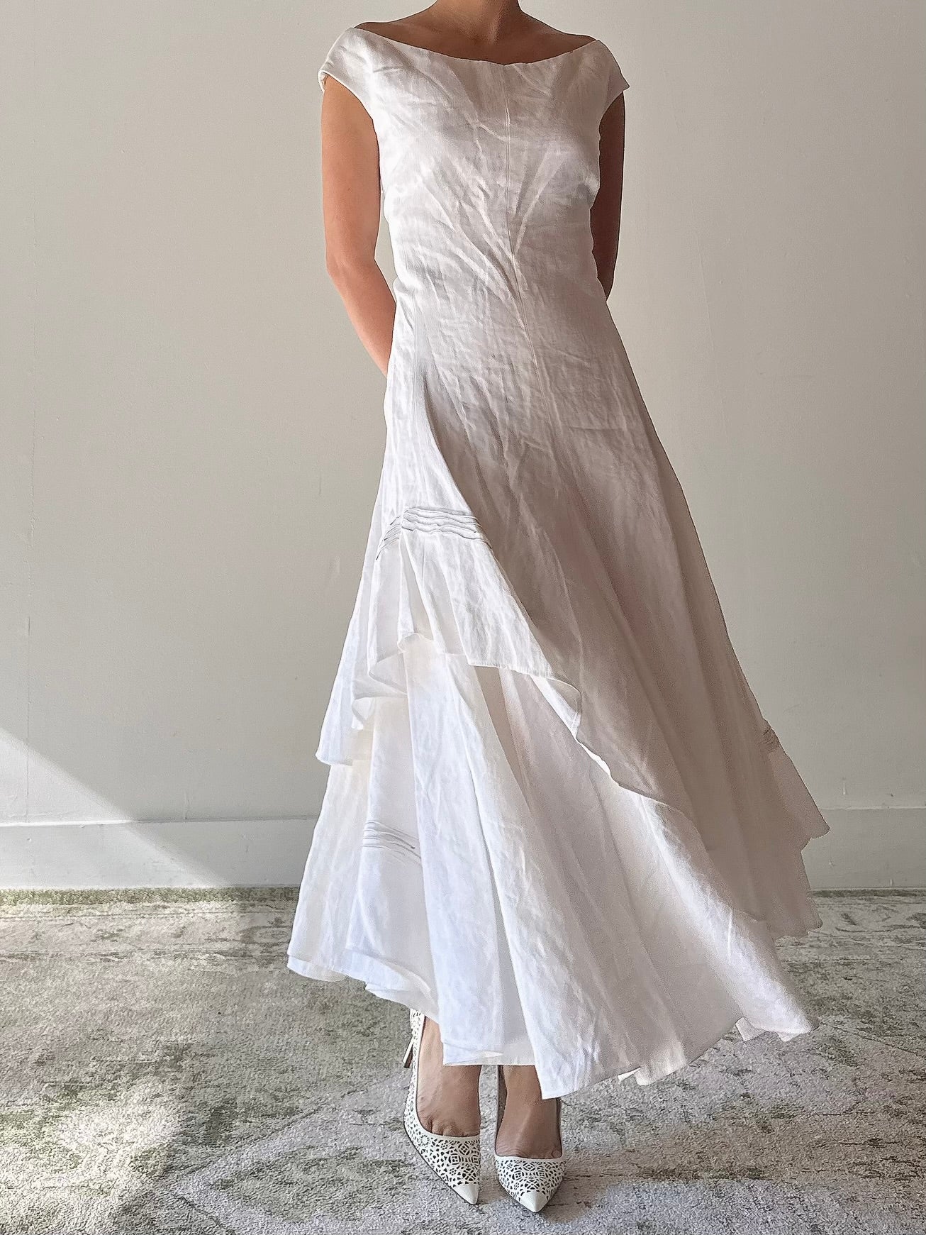 Vintage Anett Rostel Linen 2 Piece Set - FR44