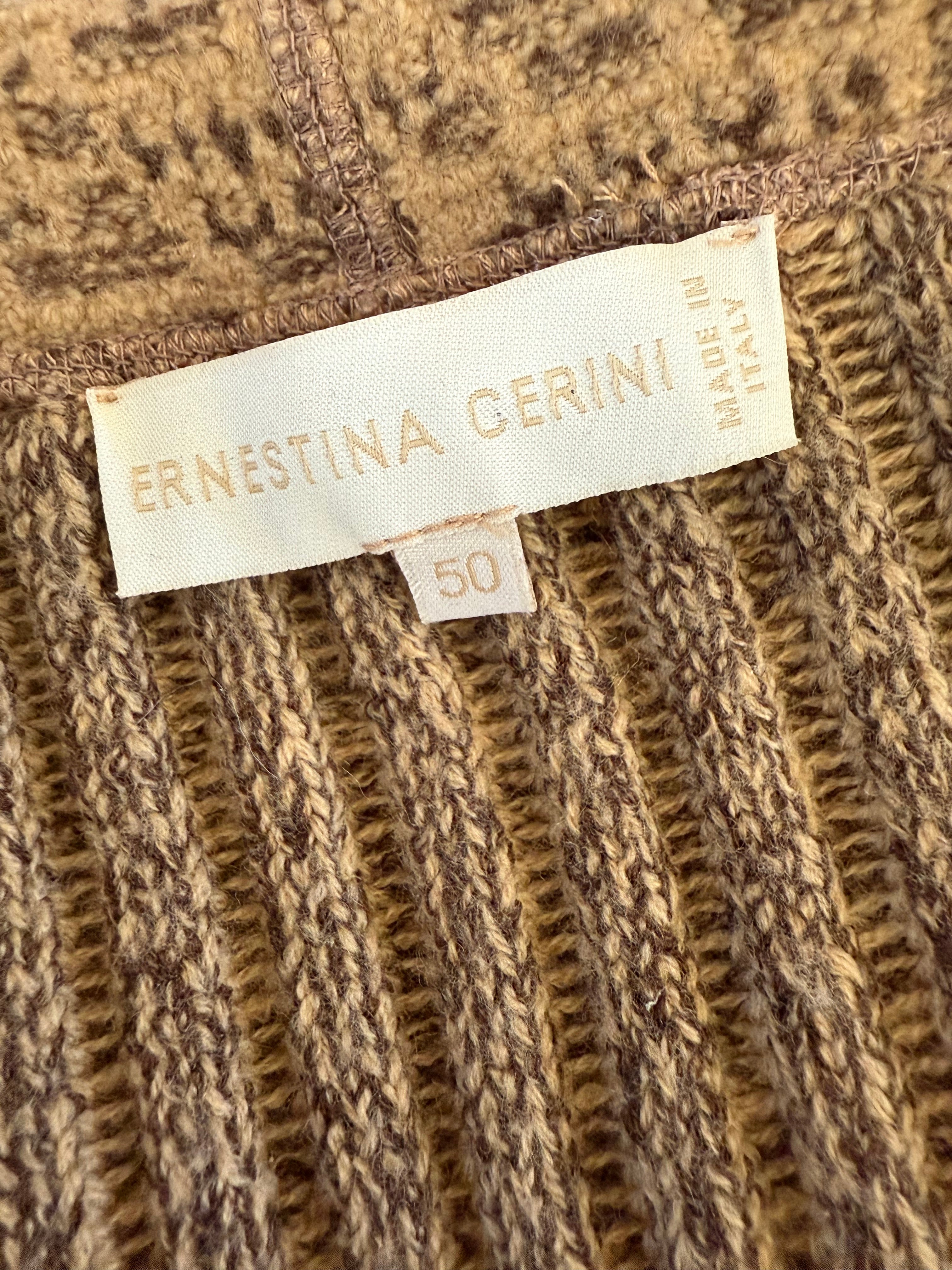 Vintage Ernestina Cerini Italian Knit Duster - L/IT50