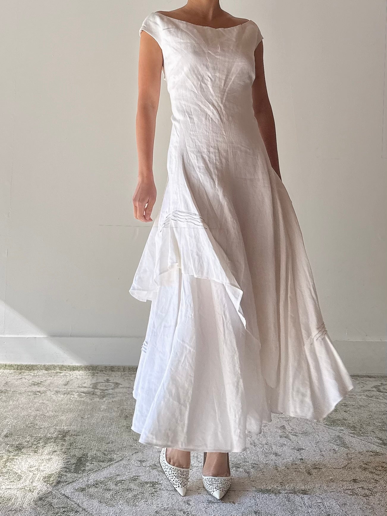 Vintage Anett Rostel Linen 2 Piece Set - FR44