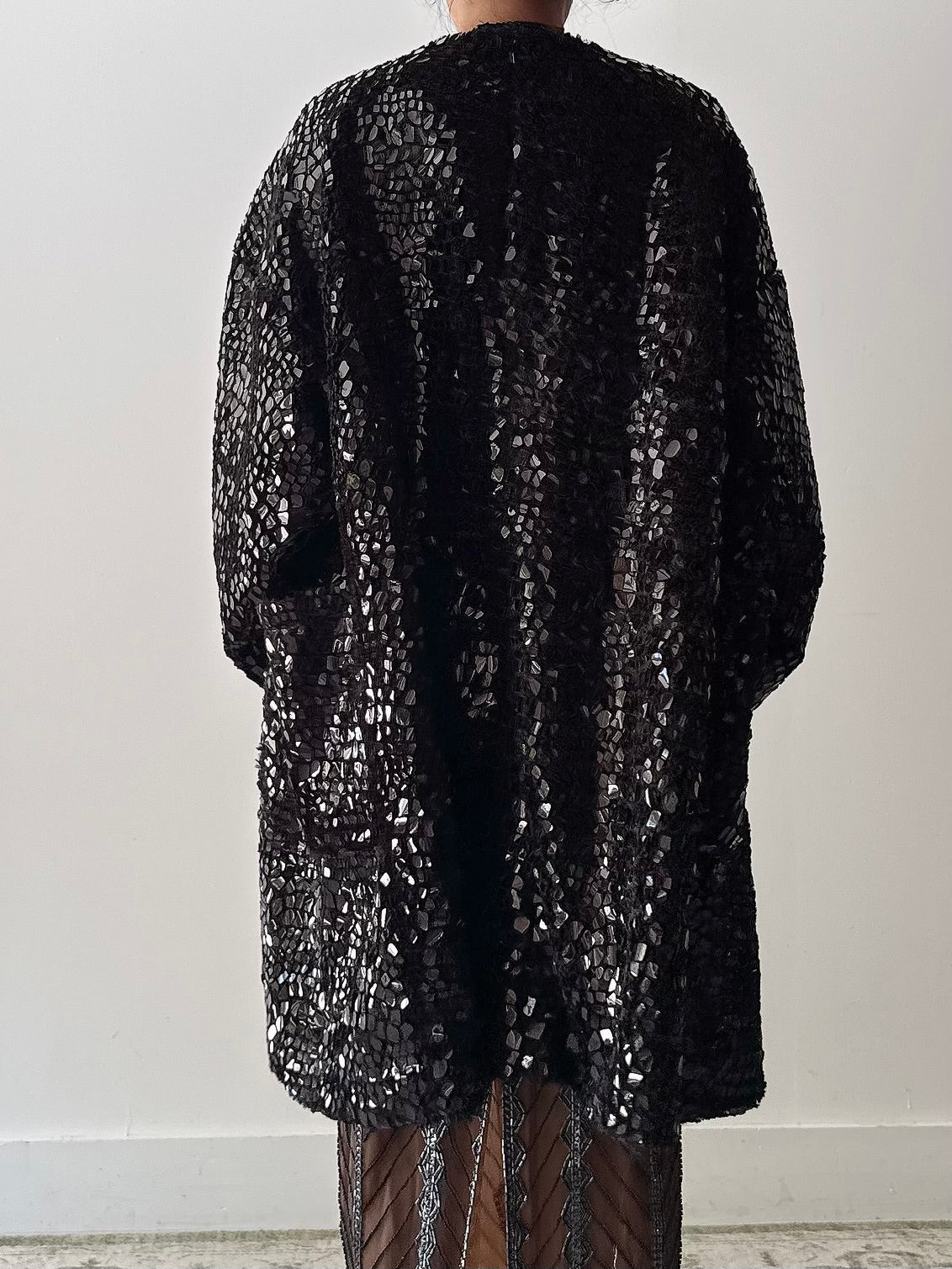 Vintage Interdee Paris Textured Jacket - M