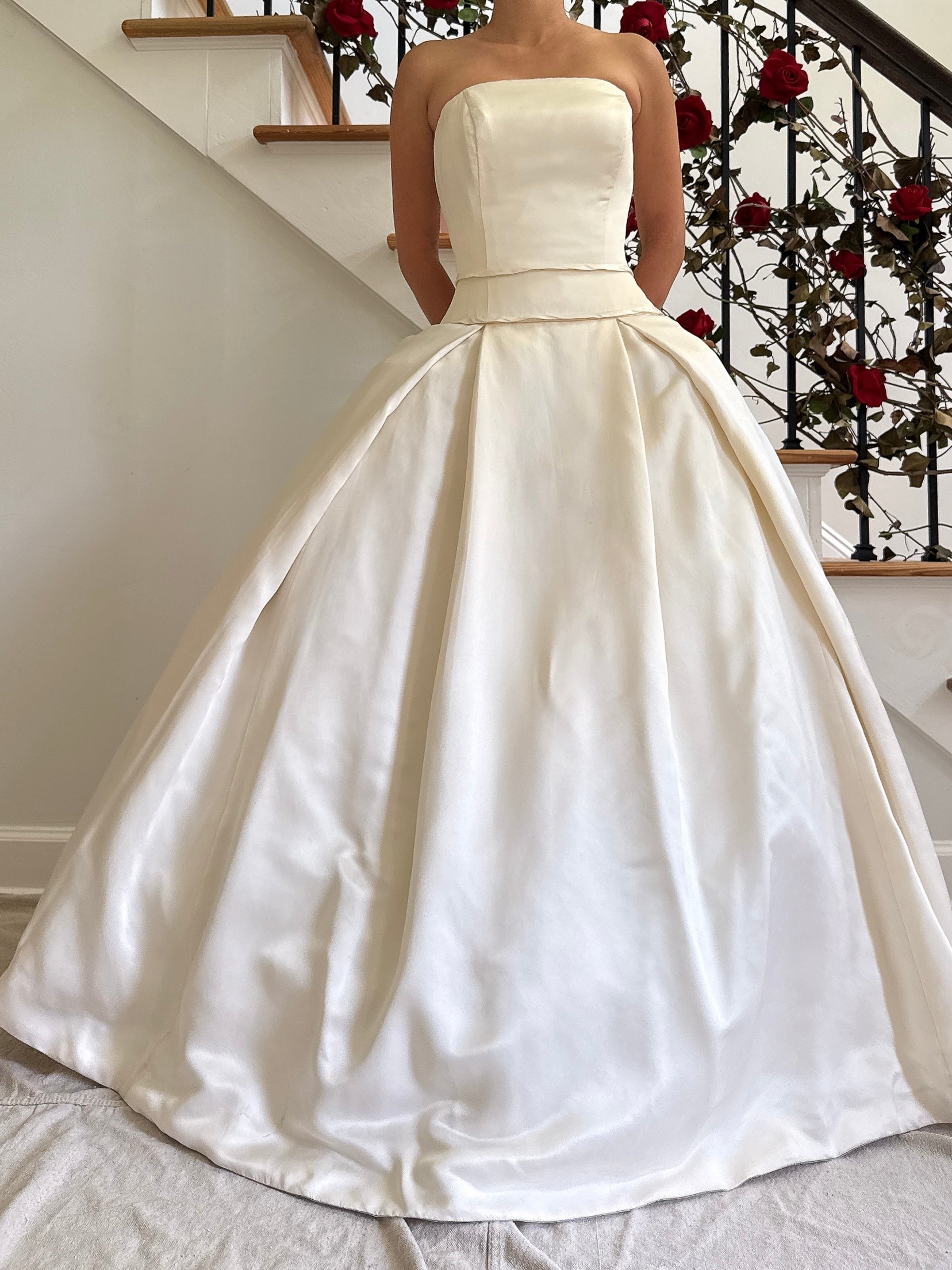 1990s Vera Wang Silk Dress - S/6/8