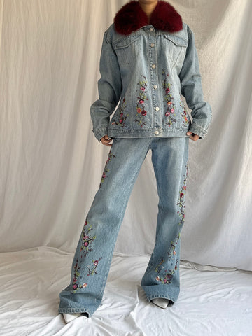 Vintage Ricci Andrist Italy Denim Set - IT46