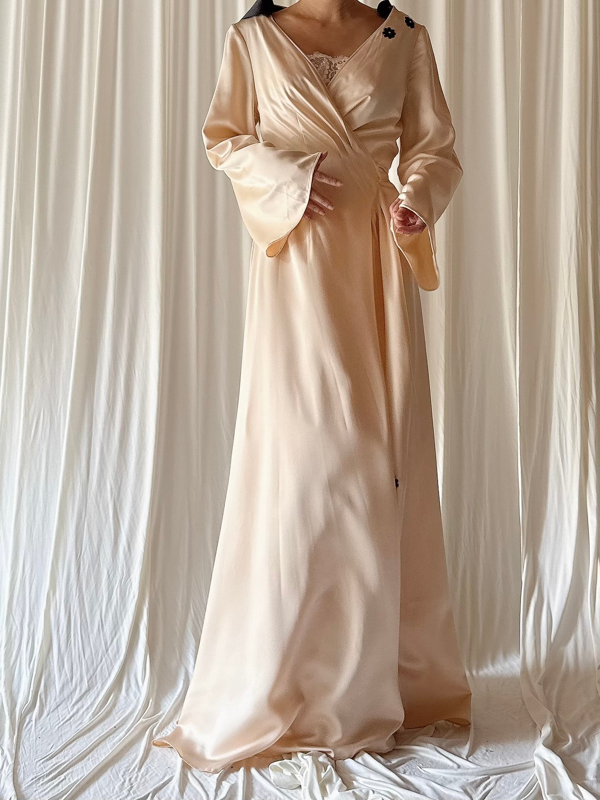 Vintage 2-Piece Robe Set - Size M