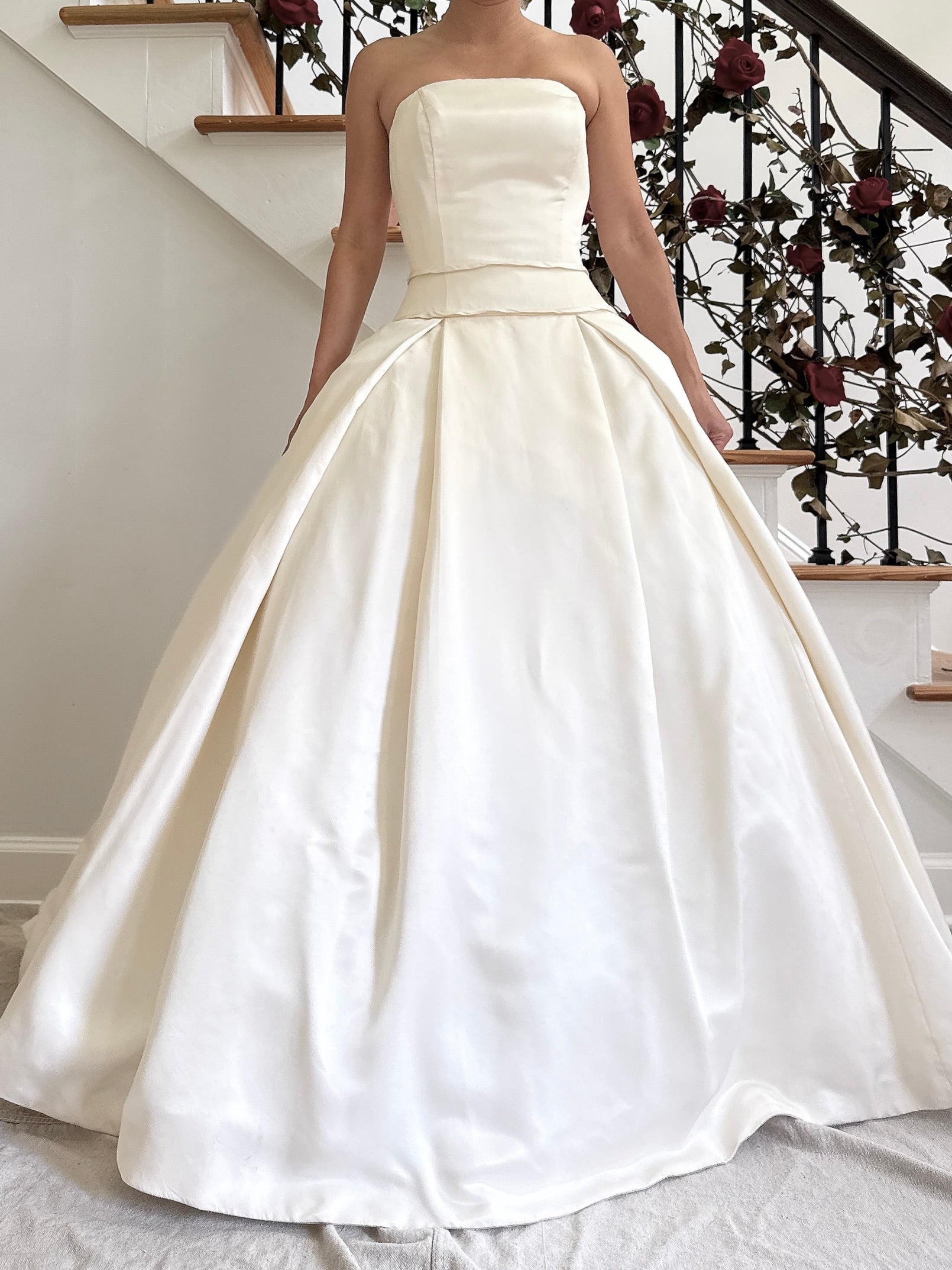 1990s Vera Wang Silk Dress - S/6/8