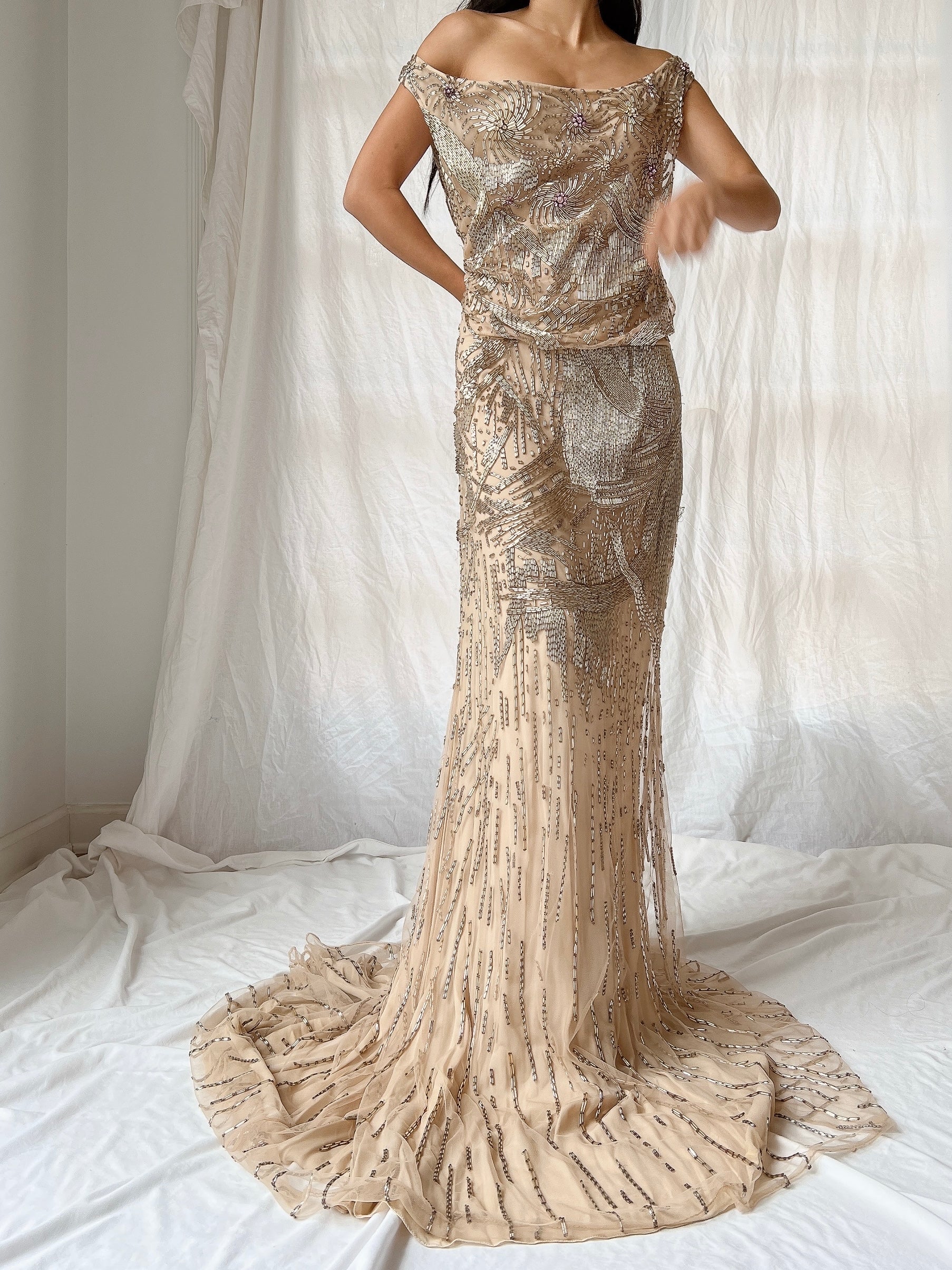 silk crochet dress Silk Satin Slip Dress with Crochet Insert