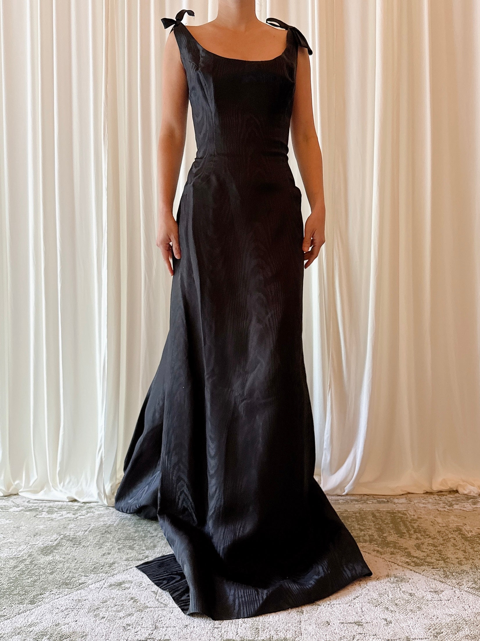 Vintage Belleville Sassoon Black Dress - UK 14